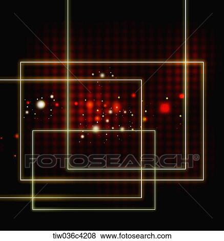 illustration of squares in the dark View Large Illustration Stock Illustration - illustration of squares in the dark. Fotosearch