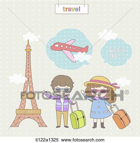 illustration of travelling View Large Illustration Stock Illustration - illustration of travelling. Fotosearch