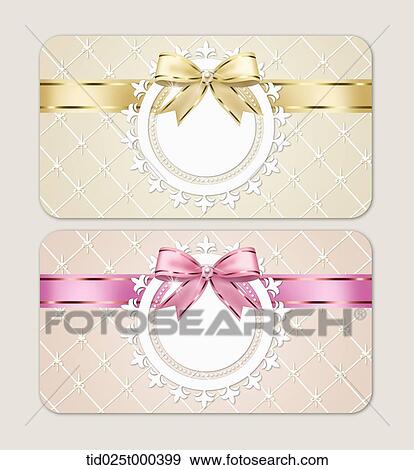 illustration of two different color, present like gift cards View Large Illustration Stock Illustration - illustration of two different color, present like gift cards. Fotosearch