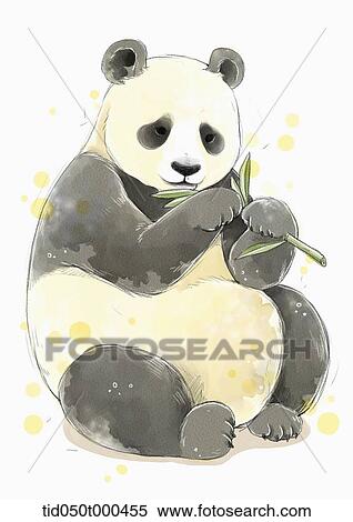 illustration painting of penda View Large Illustration Stock Illustration - illustration painting of penda. Fotosearch