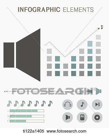 infographic elements of speakers View Large Illustration Stock Illustration - infographic elements of speakers. Fotosearch