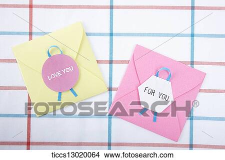 Stock Illustration - pink and yellow card. Fotosearch
