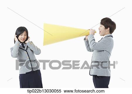 a boy and a girl in school uniforms View Large Photo Image Stock Photography - a boy and a girl in school uniforms. Fotosearch