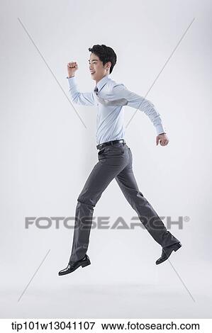a business man running View Large Photo Image Stock Photo - a business man running. Fotosearch
