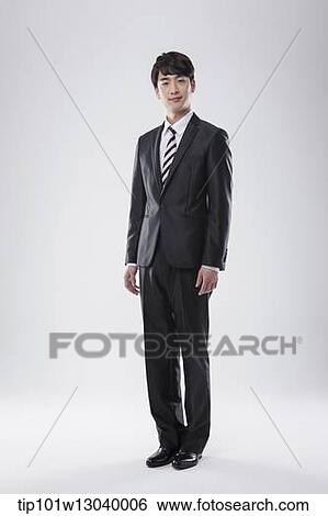 Stock Photograph - a business man. Fotosearch