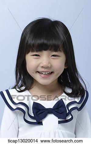 a girl with kindergarten uniform View Large Photo Image Picture - a girl with kindergarten uniform. Fotosearch