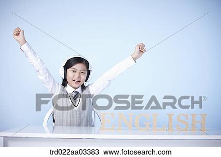 a student with a block of words saying English View Large Photo Image Stock Image - a student with a block of words saying English. Fotosearch