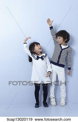 Stock Photo - brother and sister together. Fotosearch
