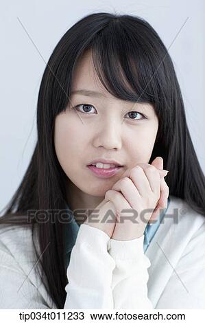 close up of a lady View Large Photo Image Stock Image - close up of a lady . Fotosearch