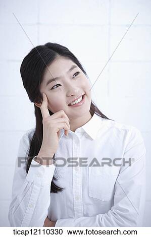 Stock Image - close up shot of a student. Fotosearch