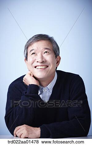 close up shot of middle aged man View Large Photo Image Stock Photo - close up shot of middle aged man. Fotosearch
