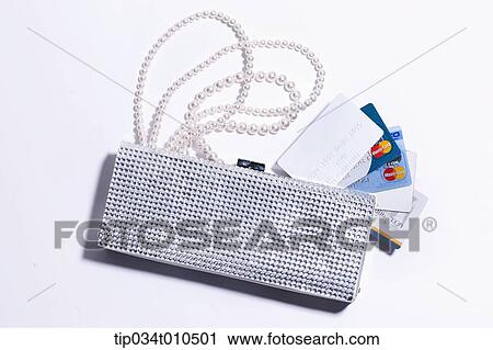 credit cards and a clutch View Large Photo Image Stock Image - credit cards and a clutch. Fotosearch
