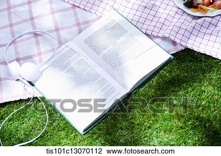 a book next to a picnic set View Large Photo Image Stock Image - a book next to a picnic set. Fotosearch