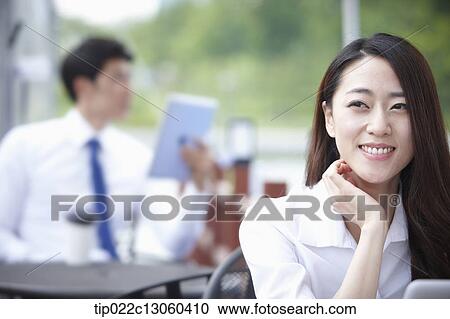 a business woman working View Large Photo Image Stock Image - a business woman working. Fotosearch