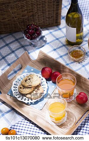 a picnic set spread out on a sheet View Large Photo Image Stock Image - a picnic set spread out on a sheet. Fotosearch