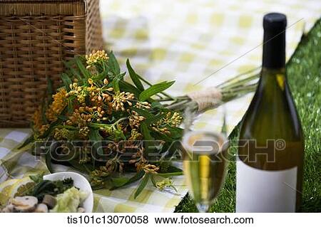 a picnic set spread out on a sheet View Large Photo Image Stock Photo - a picnic set spread out on a sheet. Fotosearch