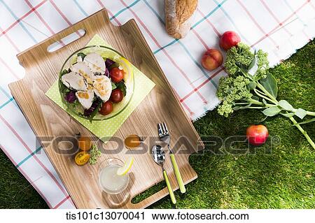 a picnic set spread out on a tray View Large Photo Image Stock Image - a picnic set spread out on a tray. Fotosearch