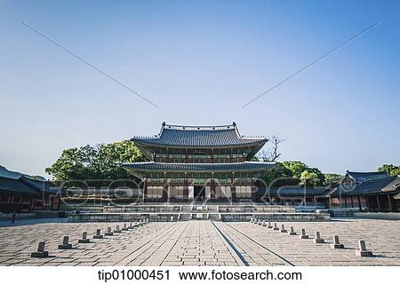 a traditional Korean building View Large Photo Image Stock Image - a traditional Korean building. Fotosearch
