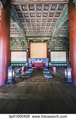 Stock Photo - a traditional Korean building. Fotosearch