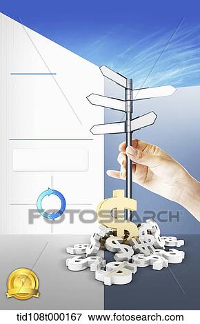 booklet template related to finance View Large Photo Image Stock Photo - booklet template related to finance. Fotosearch