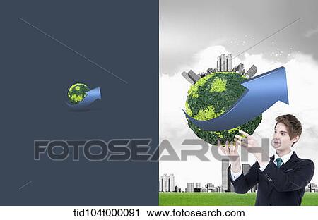 business booklet template featuring business people in illustrated background View Large Photo Image Stock Image - business booklet template featuring business people in illustrated background . Fotosearch