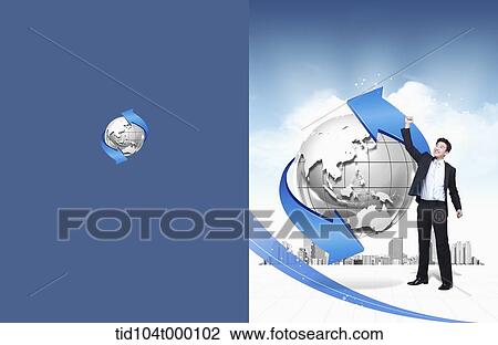 business booklet template featuring business people in illustrated background View Large Photo Image Stock Image - business booklet template featuring business people in illustrated background . Fotosearch
