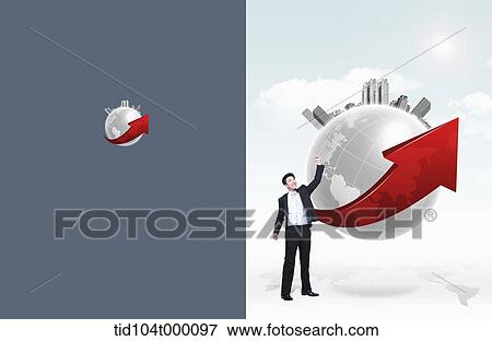 business booklet template featuring business people in illustrated background View Large Photo Image Stock Photo - business booklet template featuring business people in illustrated background . Fotosearch