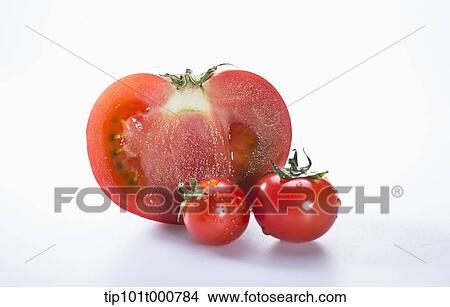 Picture - close up shot of tomatoes. Fotosearch