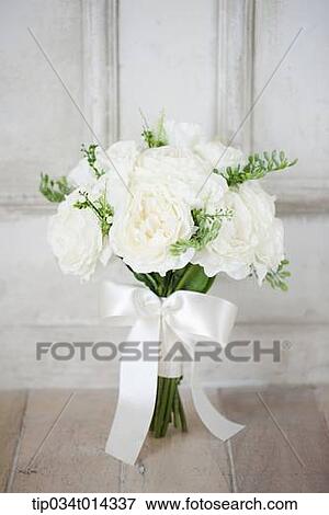 Stock Photo - close up shot of wedding bouquet. Fotosearch