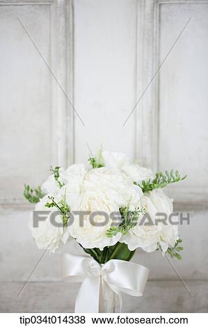Stock Photo - close up shot of wedding bouquet. Fotosearch