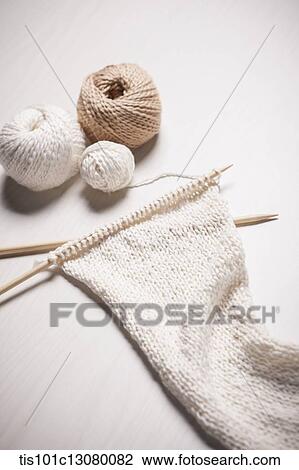 close up shot of white knit stiches View Large Photo Image Stock Image - close up shot of white knit stiches . Fotosearch