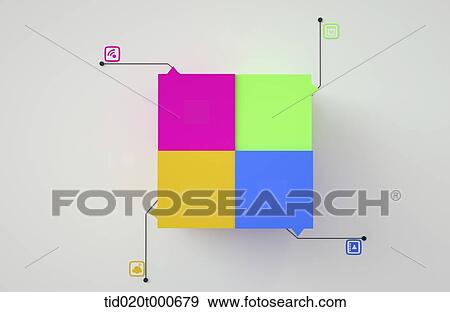 colorful speech bubbles connected to one another View Large Photo Image Stock Photo - colorful speech bubbles connected to one another. Fotosearch