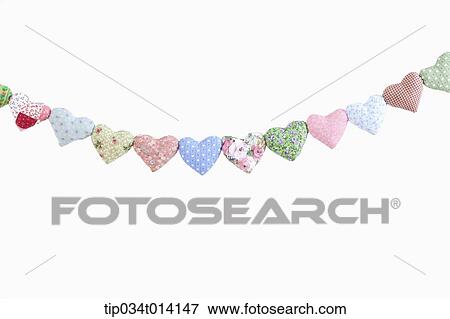 different colors of heart shapes along each other View Large Photo Image Stock Photo - different colors of heart shapes along each other . Fotosearch