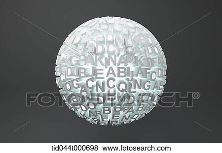 globe filled with alphabets View Large Photo Image Stock Photo - globe filled with alphabets . Fotosearch