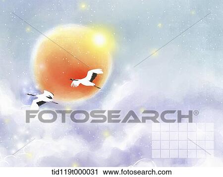 illustration calendar template featuring sky View Large Photo Image Stock Image - illustration calendar template featuring sky . Fotosearch