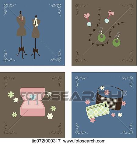 illustration icon set related to shopping View Large Photo Image Stock Photo - illustration icon set related to shopping . Fotosearch