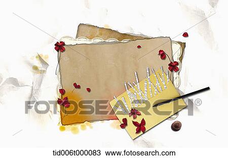 illustration memo template featuring notebook View Large Photo Image Stock Image - illustration memo template featuring notebook. Fotosearch