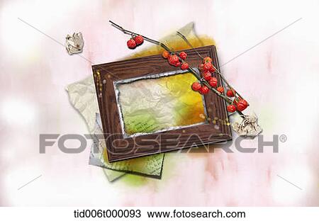 illustration memo template featuring flowers View Large Photo Image Stock Image - illustration memo template featuring flowers. Fotosearch