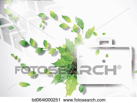 illustration memo template featuring green leaves View Large Photo Image Stock Image - illustration memo template featuring green leaves. Fotosearch