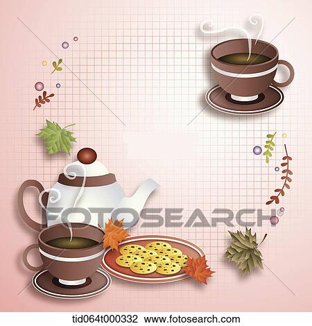 illustration memo template featuring cup of coffee View Large Photo Image Stock Image - illustration memo template featuring cup of coffee. Fotosearch