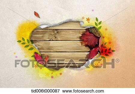 illustration memo template featuring wood with flower View Large Photo Image Stock Photo - illustration memo template featuring wood with flower. Fotosearch