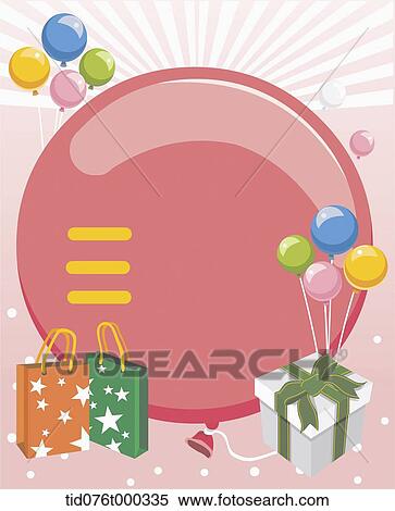 illustration memo template featuring party concept View Large Photo Image Stock Photography - illustration memo template featuring party concept. Fotosearch