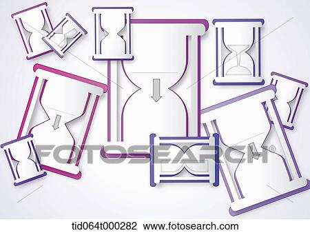 illustration memo template in shape of sand timer View Large Photo Image Stock Image - illustration memo template in shape of sand timer. Fotosearch