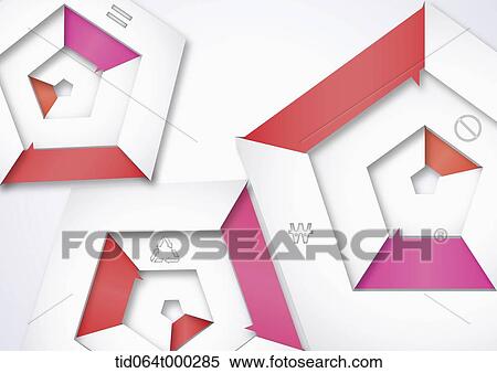 illustration memo template in unique design View Large Photo Image Stock Photography - illustration memo template in unique design . Fotosearch