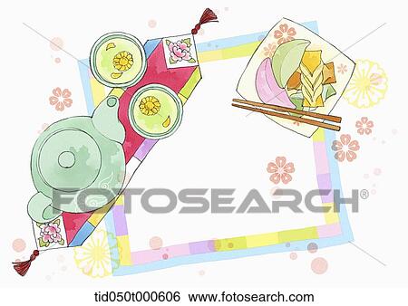 illustration memo template of Korean Chuseok View Large Photo Image Stock Photograph - illustration memo template of Korean Chuseok. Fotosearch