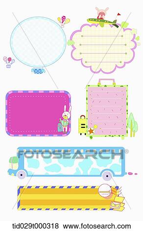illustration memo templates with colorful design View Large Photo Image Stock Photo - illustration memo templates with colorful design. Fotosearch