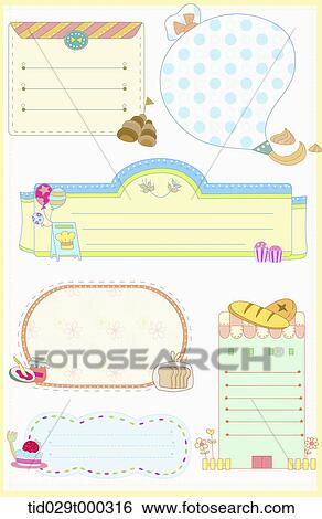 illustration memo templates with colorful design View Large Photo Image Stock Photograph - illustration memo templates with colorful design. Fotosearch