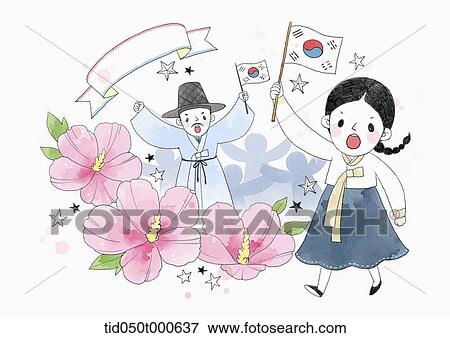 illustration of a couple in march 1st movement View Large Photo Image Stock Photo - illustration of a couple in march 1st movement . Fotosearch