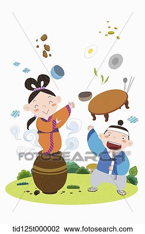 illustration of a fairy and woodman View Large Photo Image Stock Image - illustration of a fairy and woodman . Fotosearch