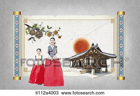 illustration of card design with concept of Chuseok View Large Photo Image Stock Image - illustration of card design with concept of Chuseok. Fotosearch